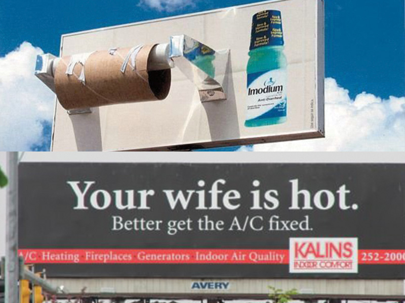 funny signs and billboards