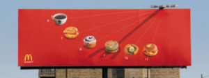 McDonalds What Time is It Billboard